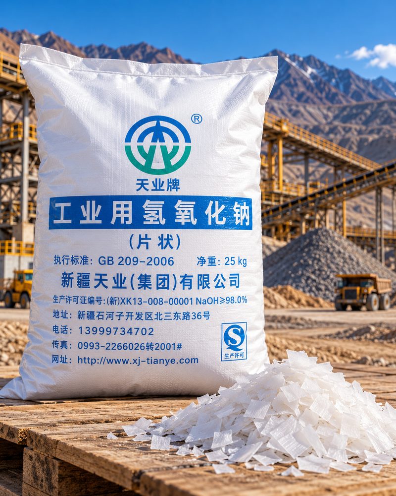 Soda cáustica Xinjiang Tianye